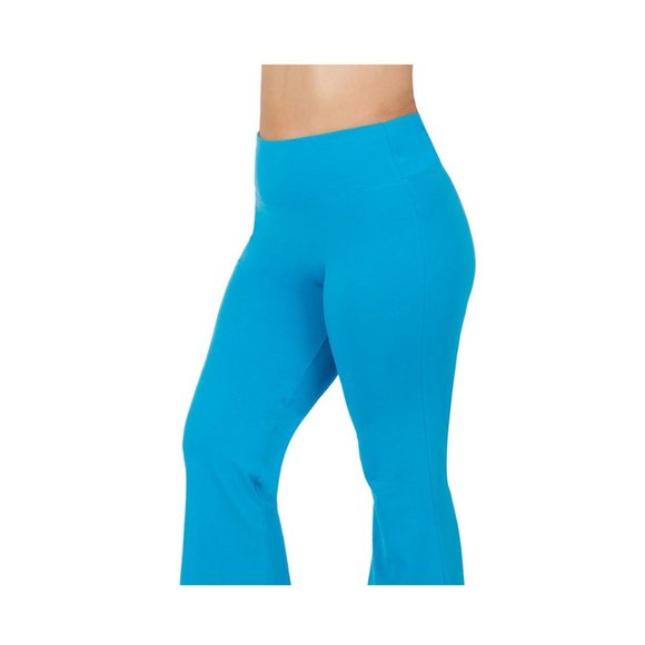 PLUS HIGH-WAIST YOGA FLARE PANTS - Picture 2 of 5